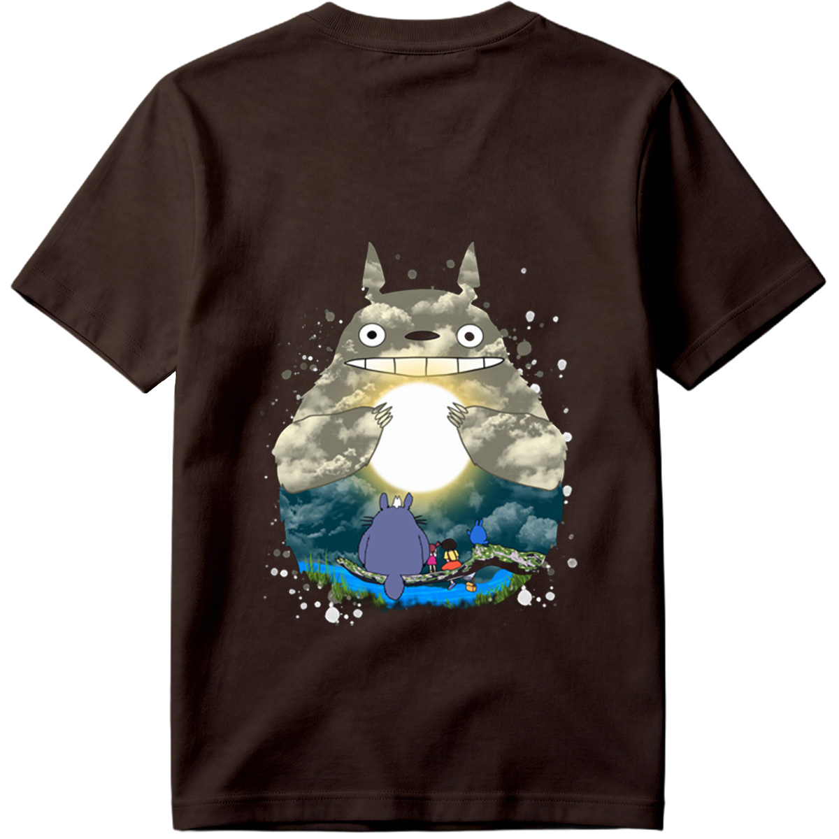 Totoro and Friends Under the Moonlight - Tee