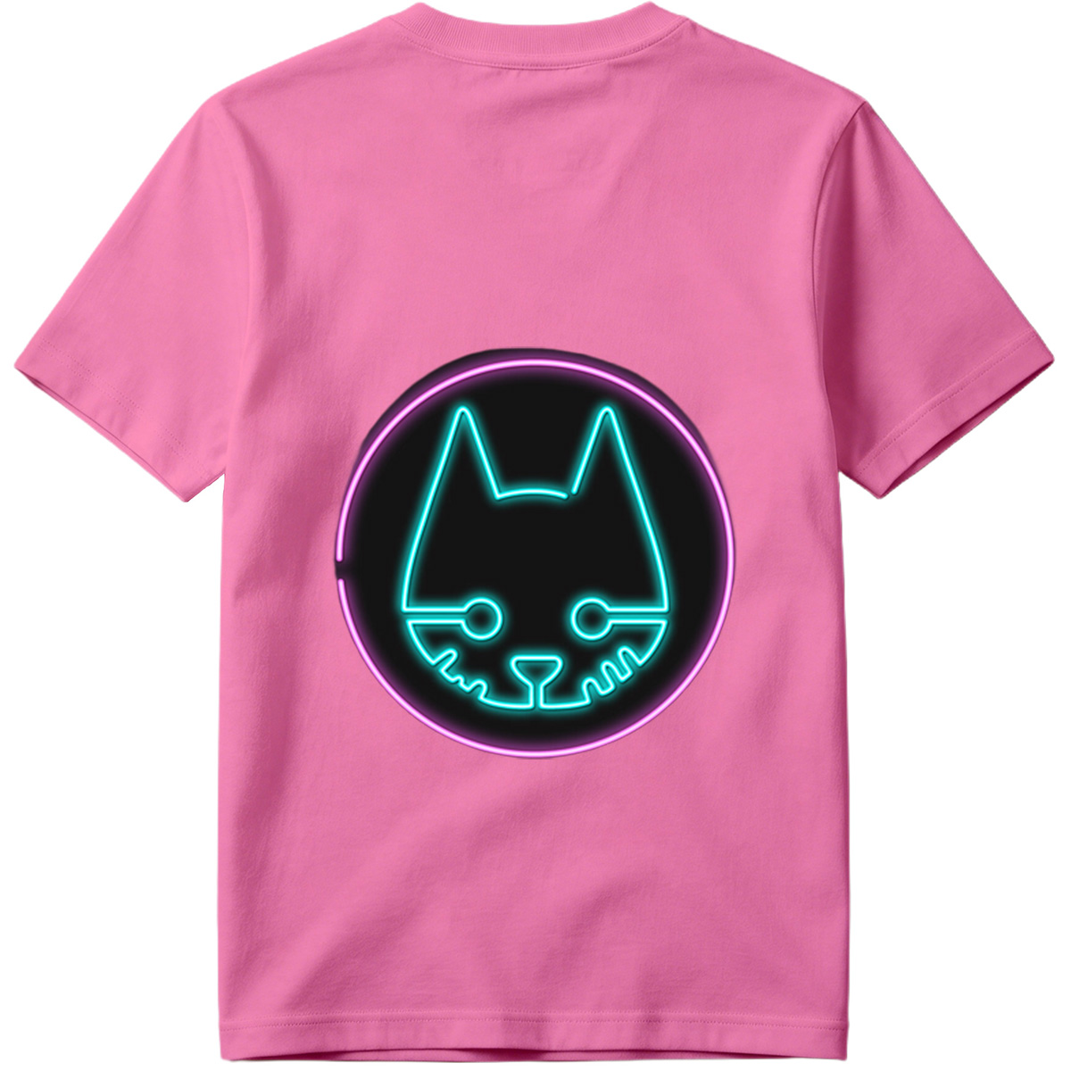 Neon Cat Logo - Tee