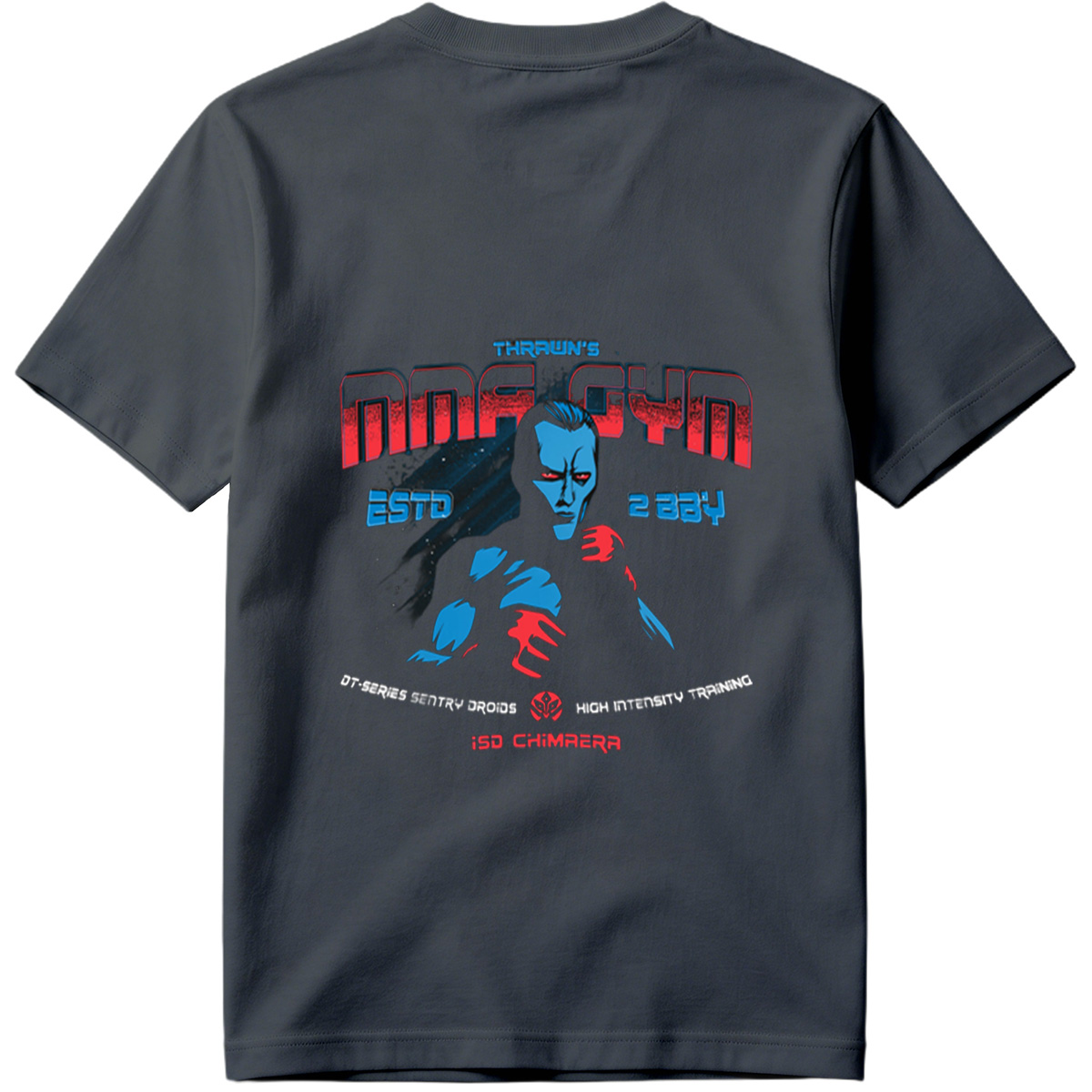 Thrawn's Dark Gym: DT-Series Sentry Droids & ISD Chimera - Tee