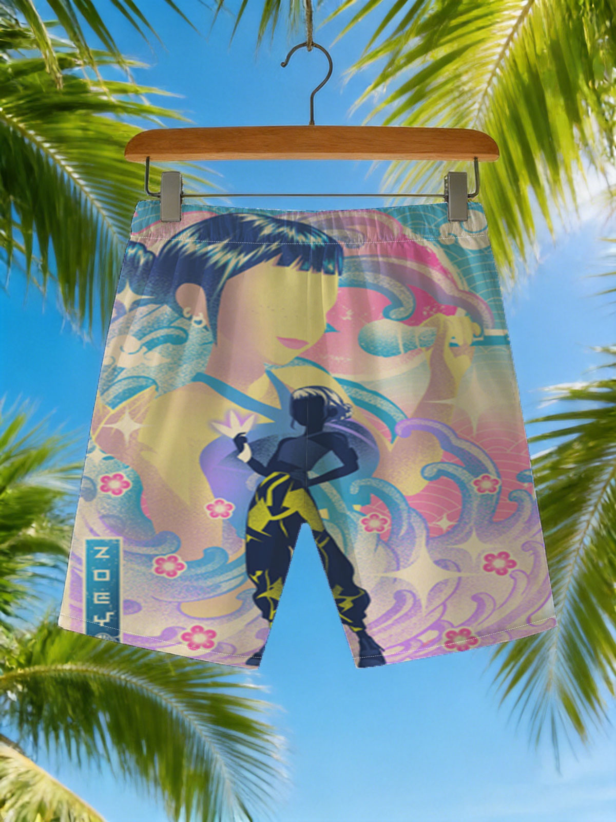 Zoey and the Starlight Performer -  Beach shorts