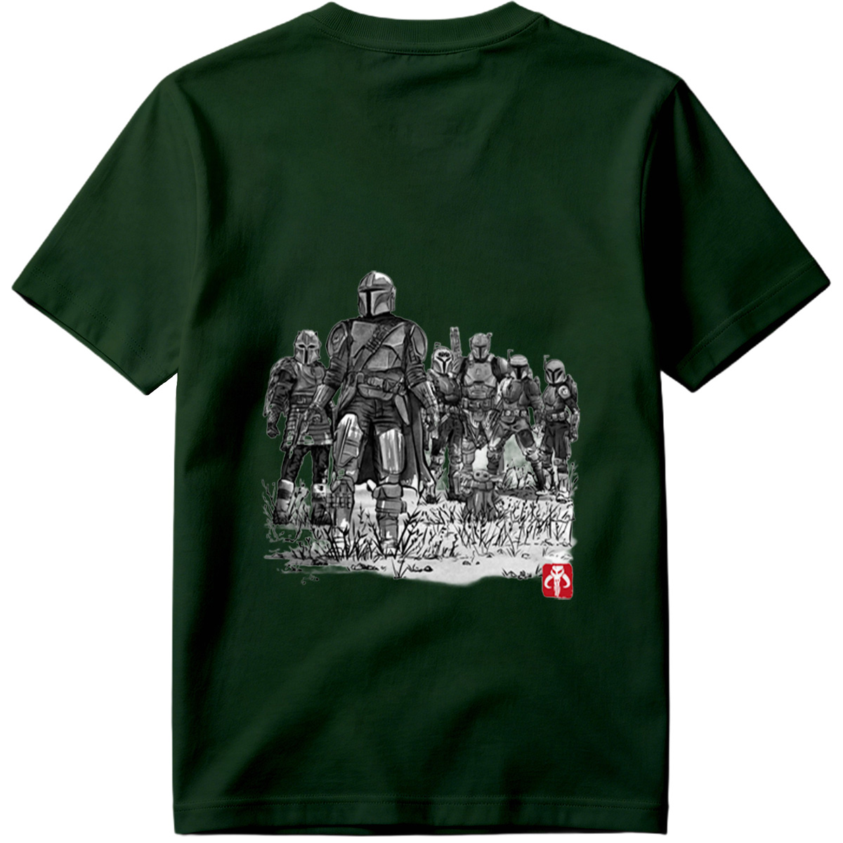 Mandalorian Clan with The Child - Tee