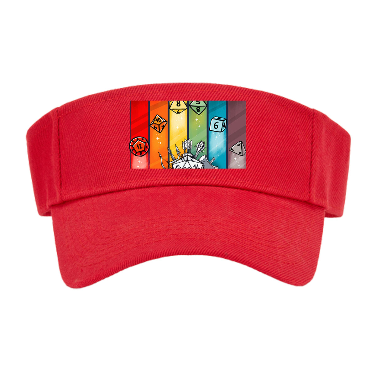 D&D Dice & Gear: RPG Adventure Essentials -  Visor cap