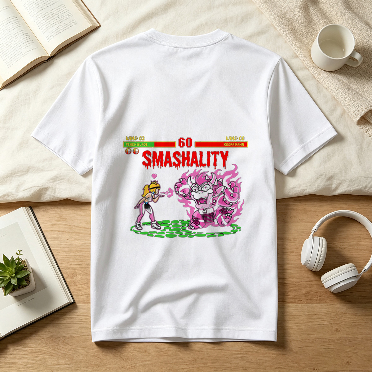Peach Blade vs Koopa Kahn: Smashality Showdown - Tee