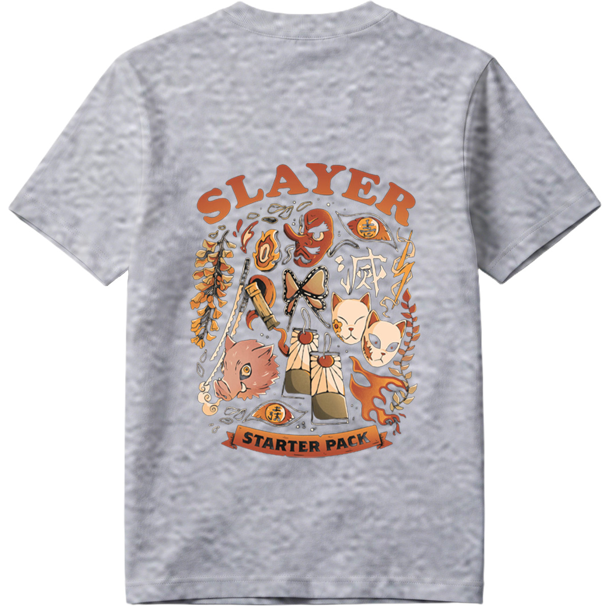 Slayer Starter Pack: Demon Slayer Characters and Symbols - Tee