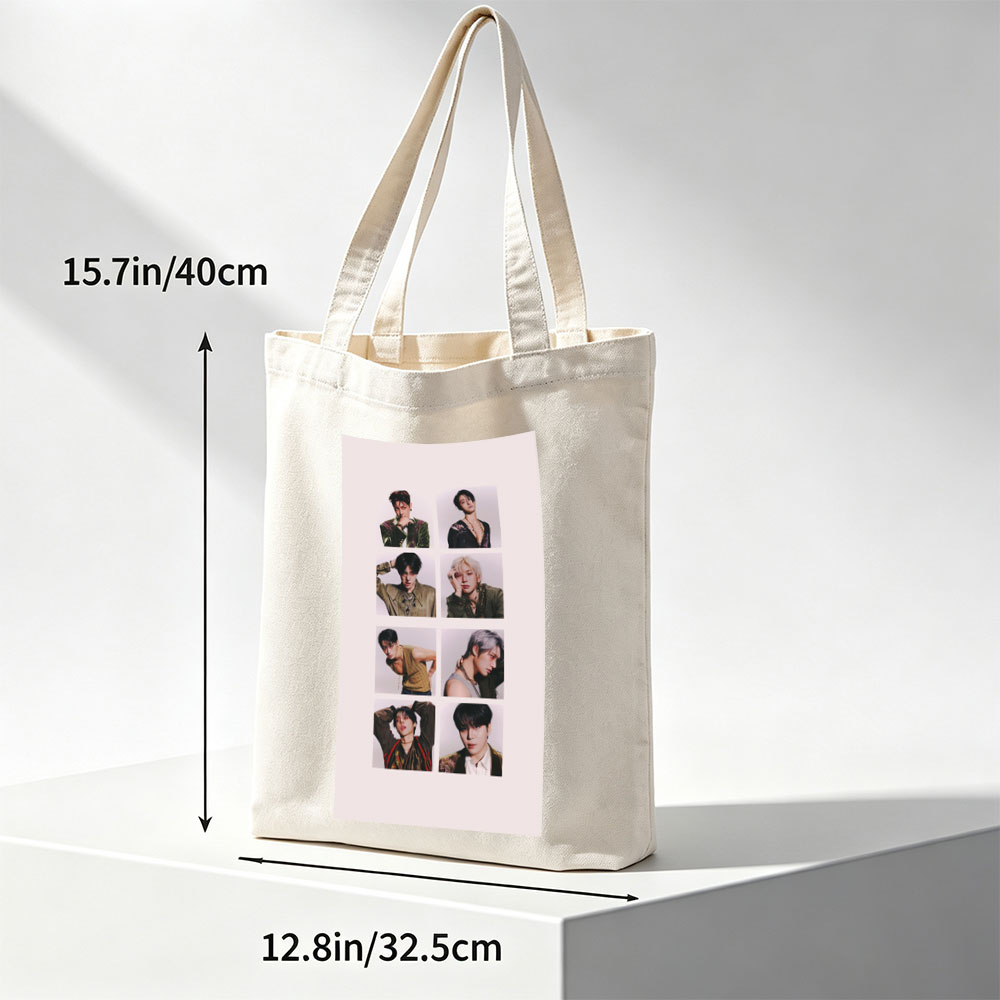 Stray Kids Individual Portraits in Stylish Fashion Shoot - Canvas tote bags