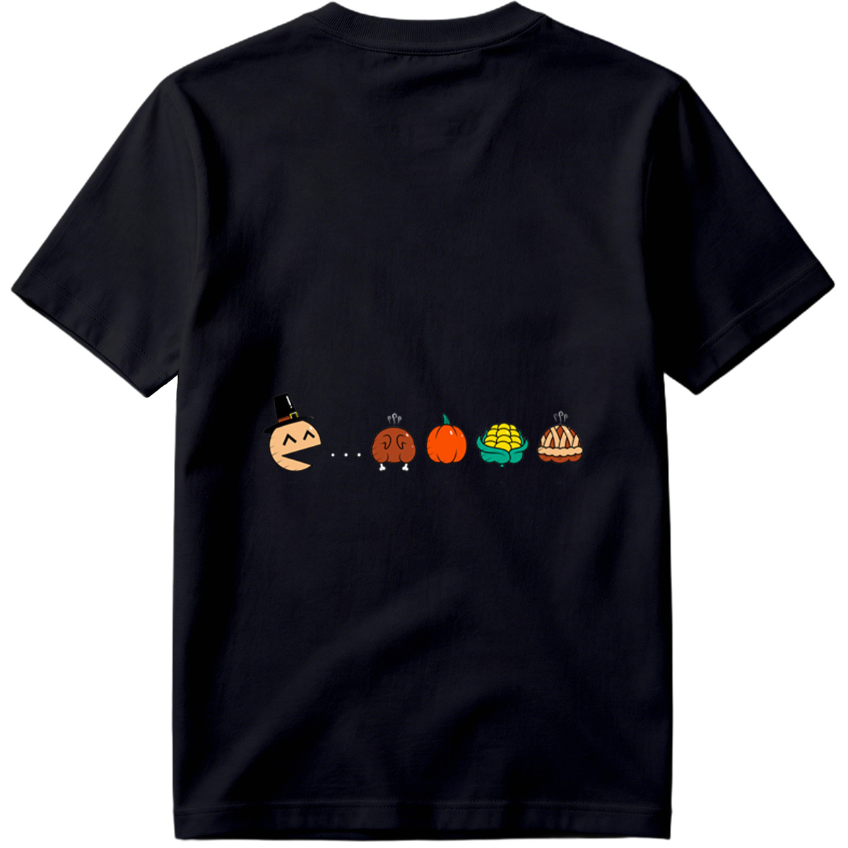 Pac-Man Thanksgiving Feast - Tee