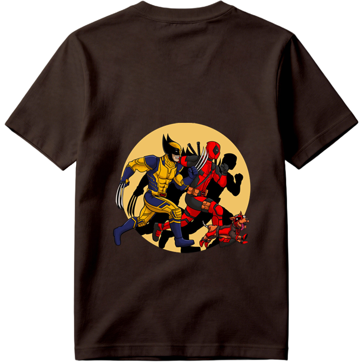 Wolverine and Deadpool with Dogpool - Tee