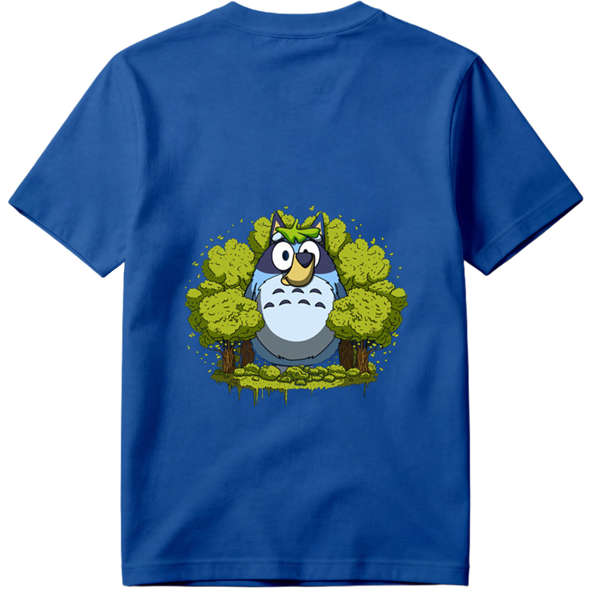 Totoro and Bluey in the Forest - Tee