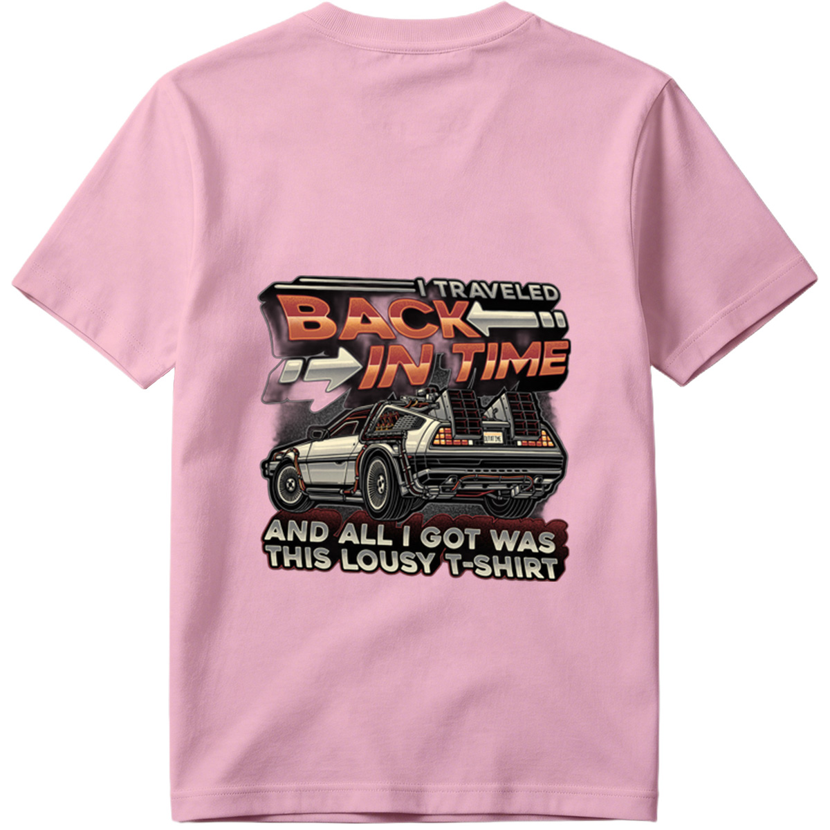 Back to the Future - DeLorean Time Machine T-Shirt - Tee