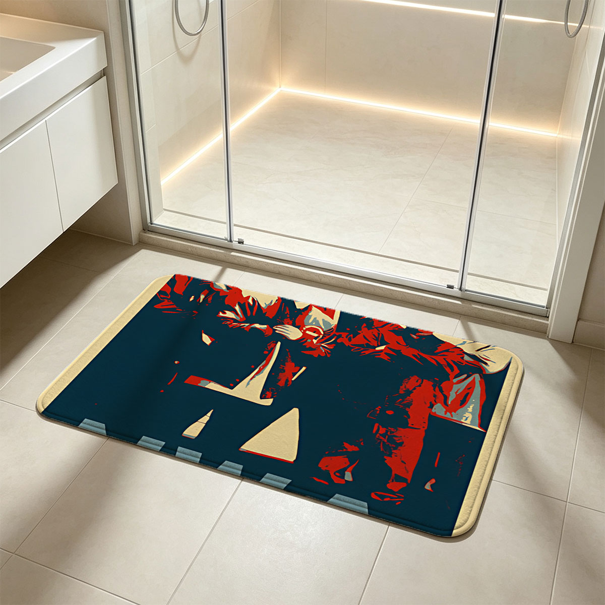 N.W.A: The Original Gangsta Rap Group - Flannel floor mat
