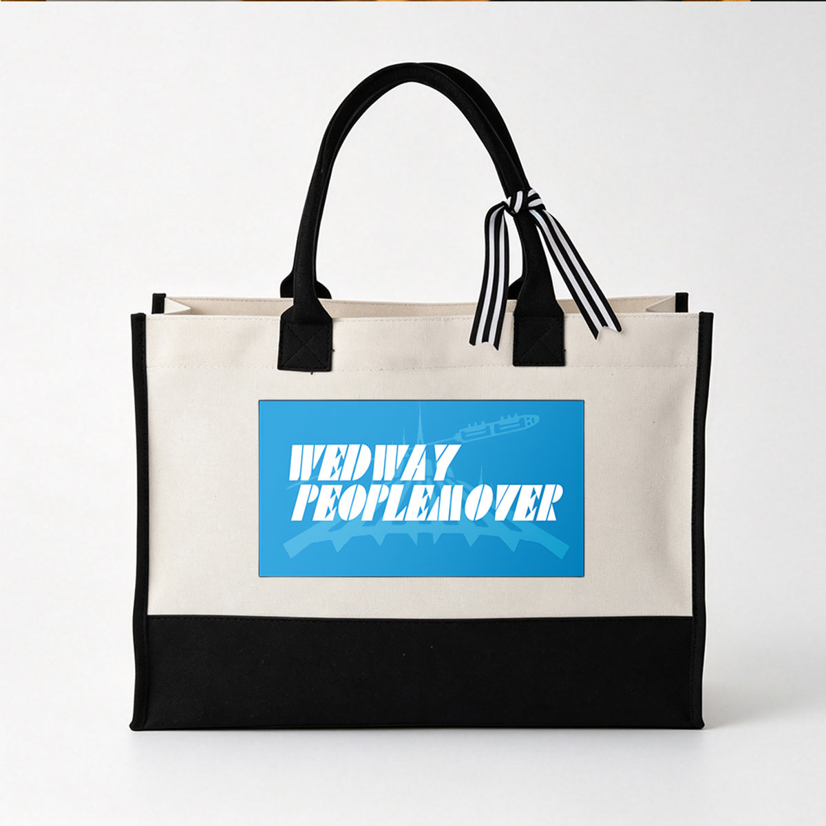 Wedway Peoplemover - Canvas patchwork gift tote bag