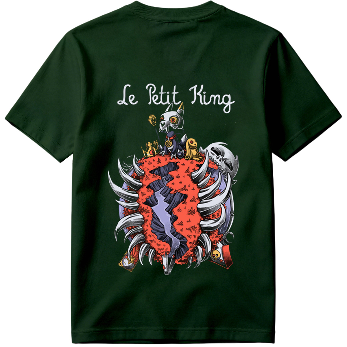Le Petit King: The Skeletal Cat King and His Kingdom - Tee