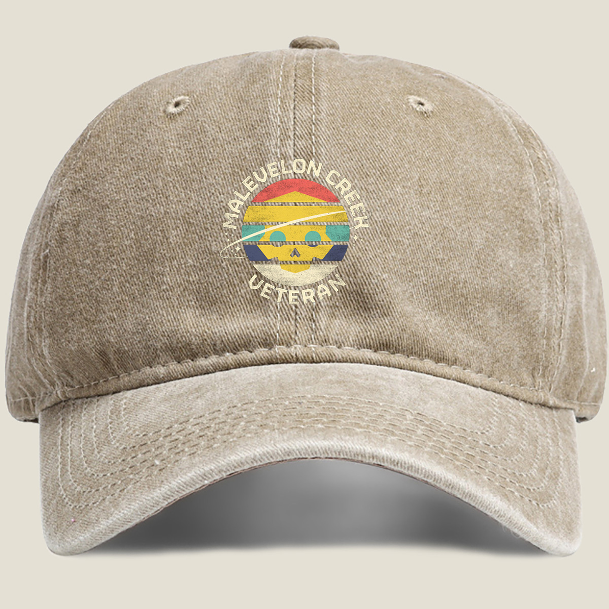Malevelon Creek Veteran - Washed Denim - Baseball Cap