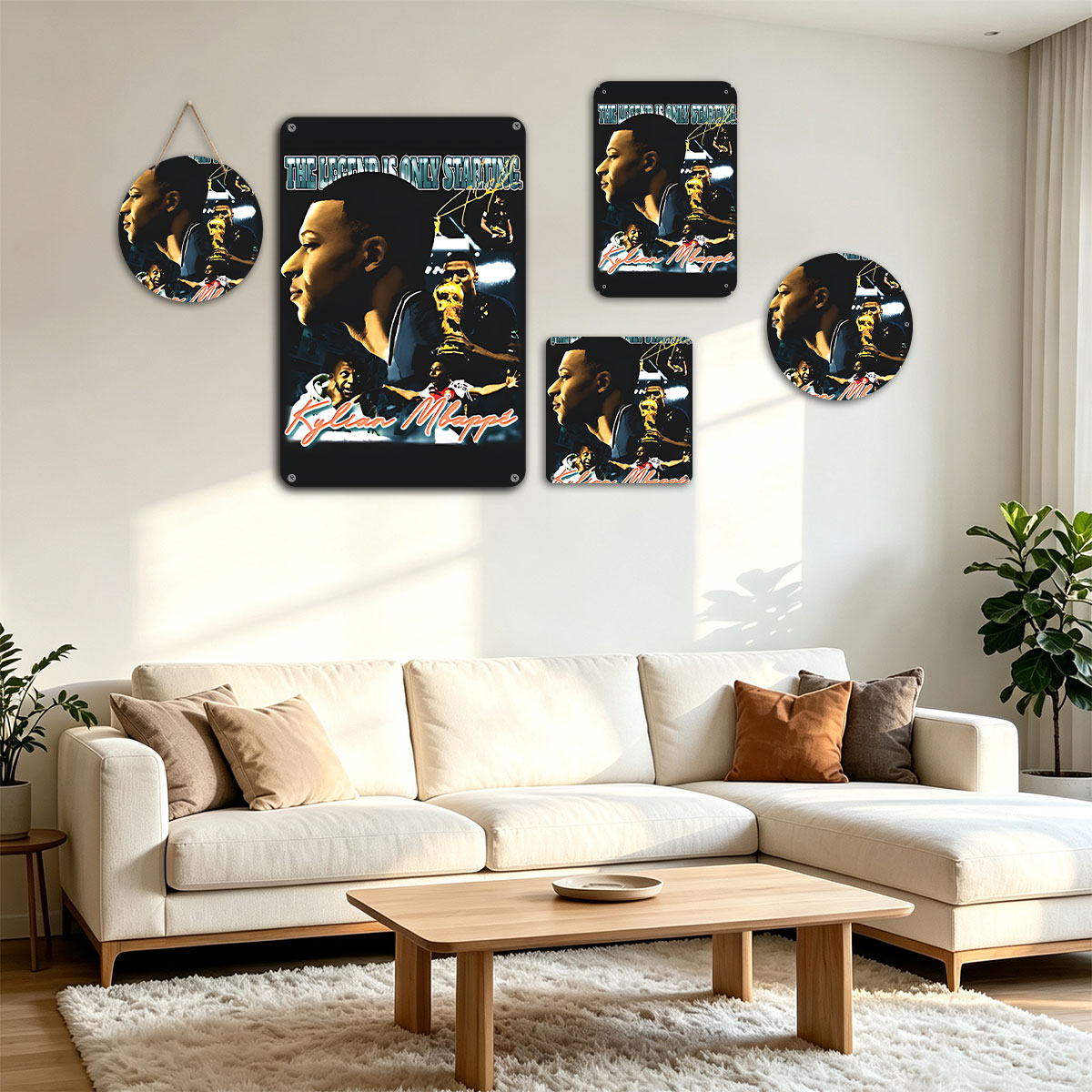 Kylian Mbappe: The Legend is Only Starting - painting