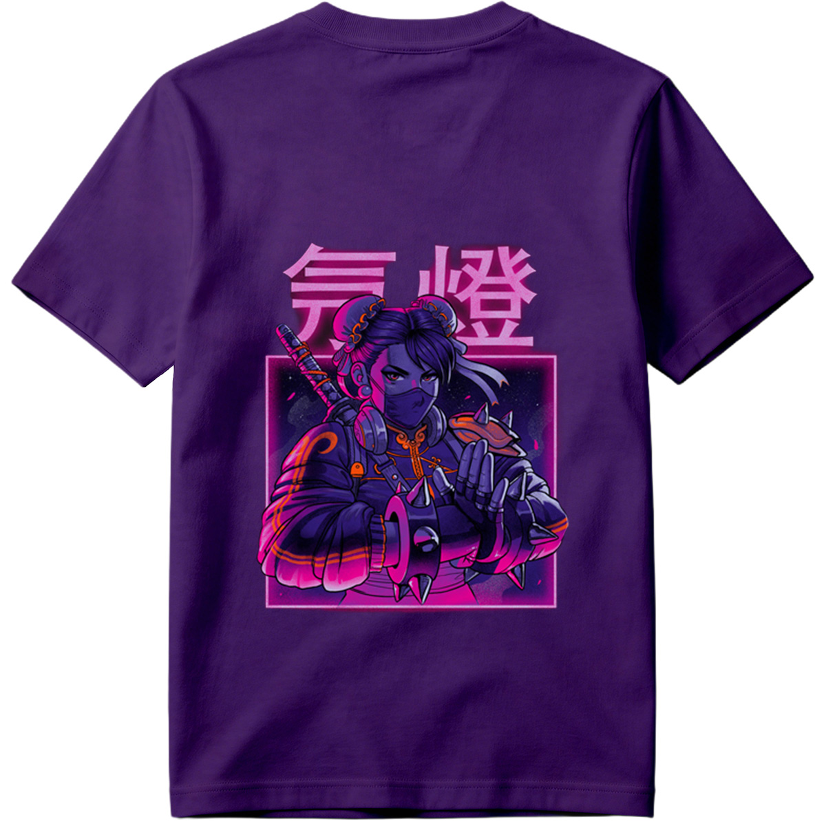 Cyberpunk Geisha: Neon Samurai - Tee