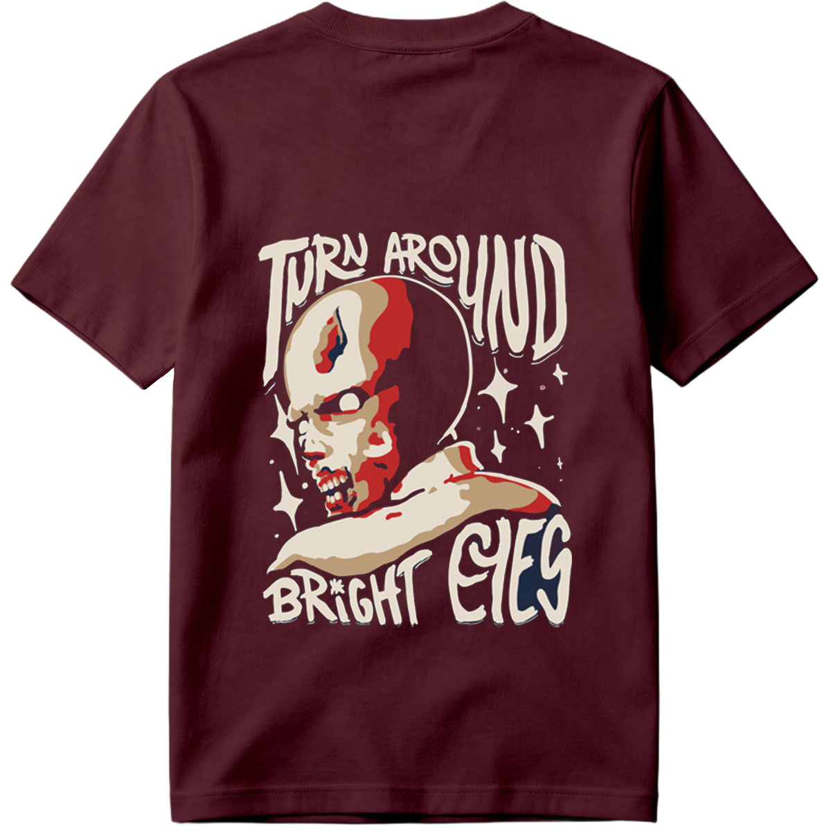 Turn Around Bright Eyes: Skull Character Design - Tee