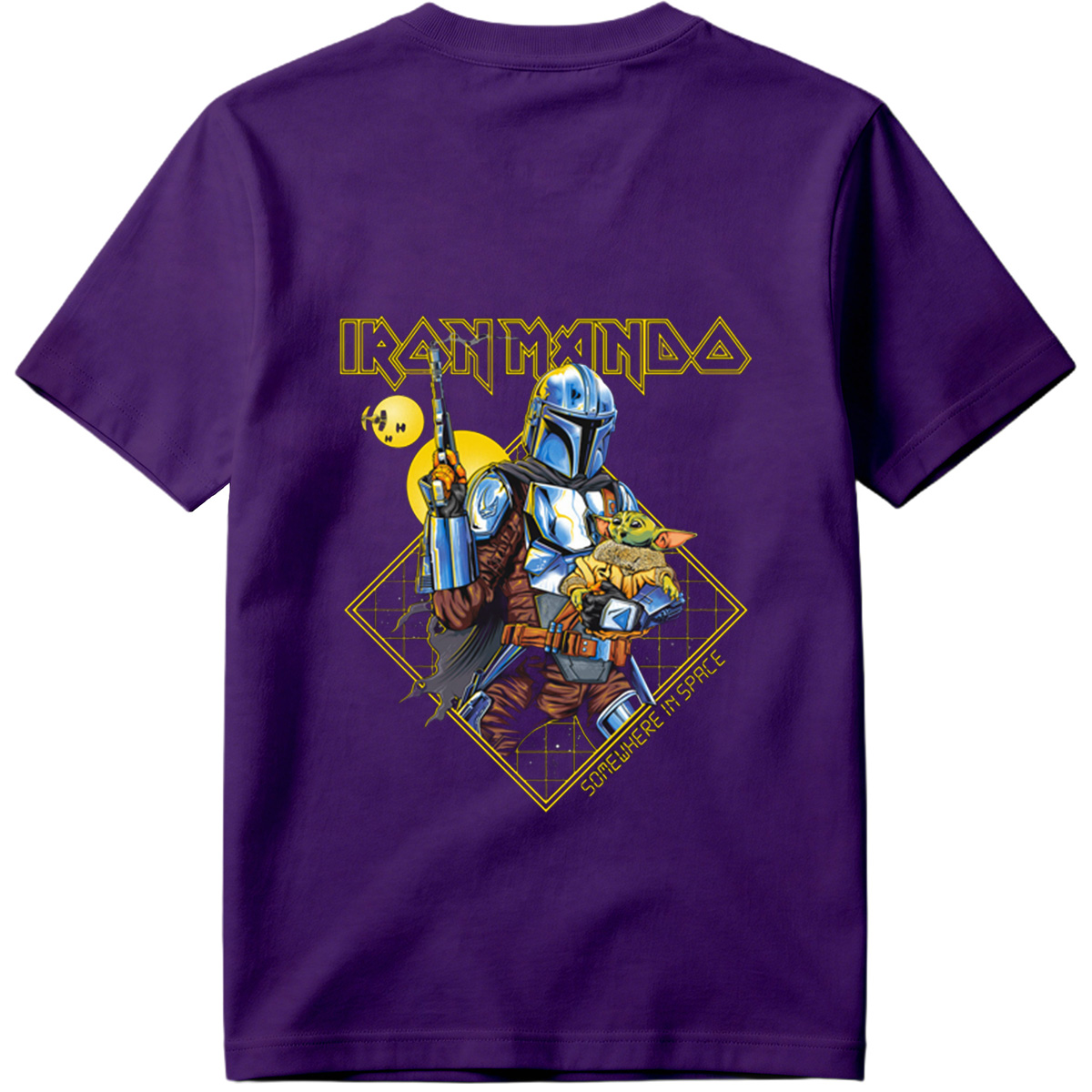 Iron Mando: The Mandalorian and Grogu in Space - Tee