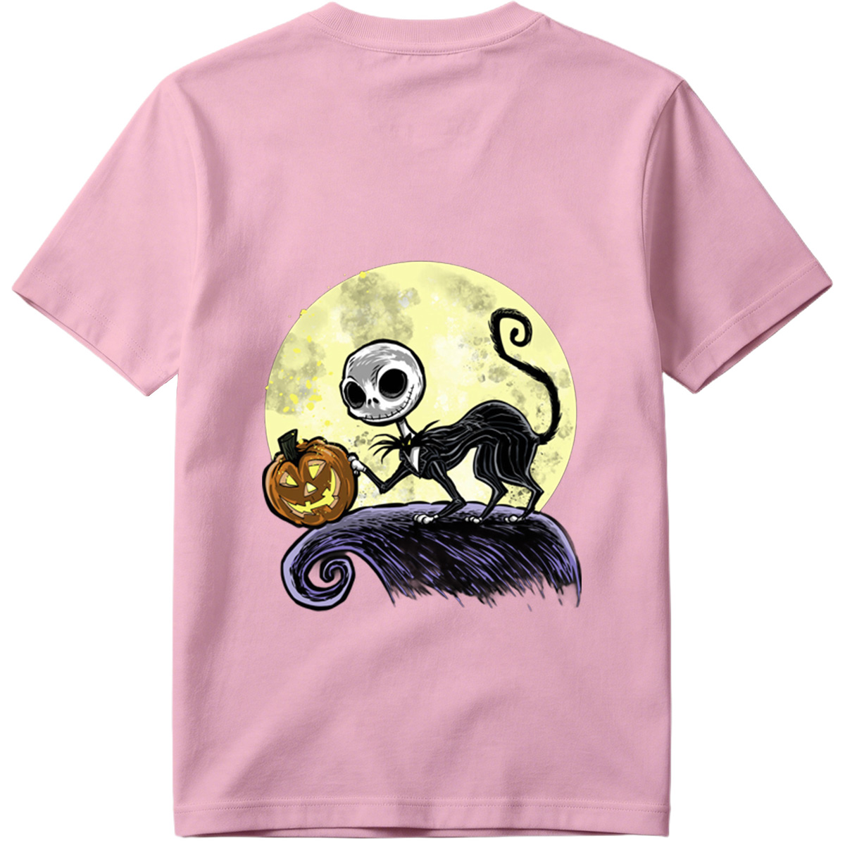Jack Skellington and Pumpkin Moon - Tee