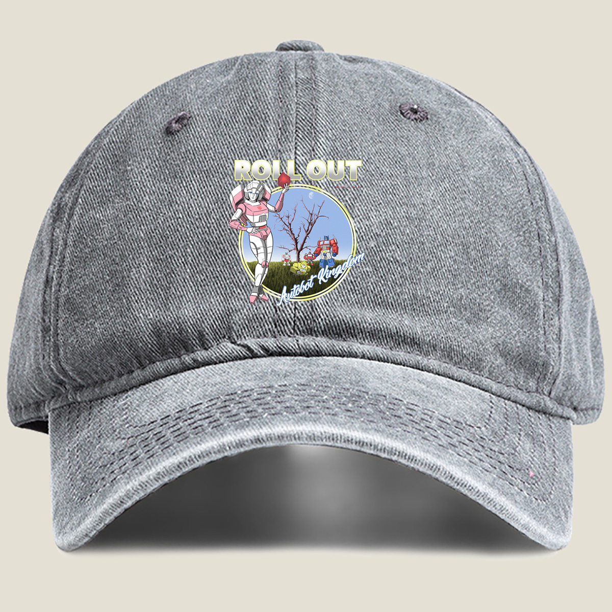 Transformers: Arcee and Autobot Kingdom - Washed Denim - Baseball Cap