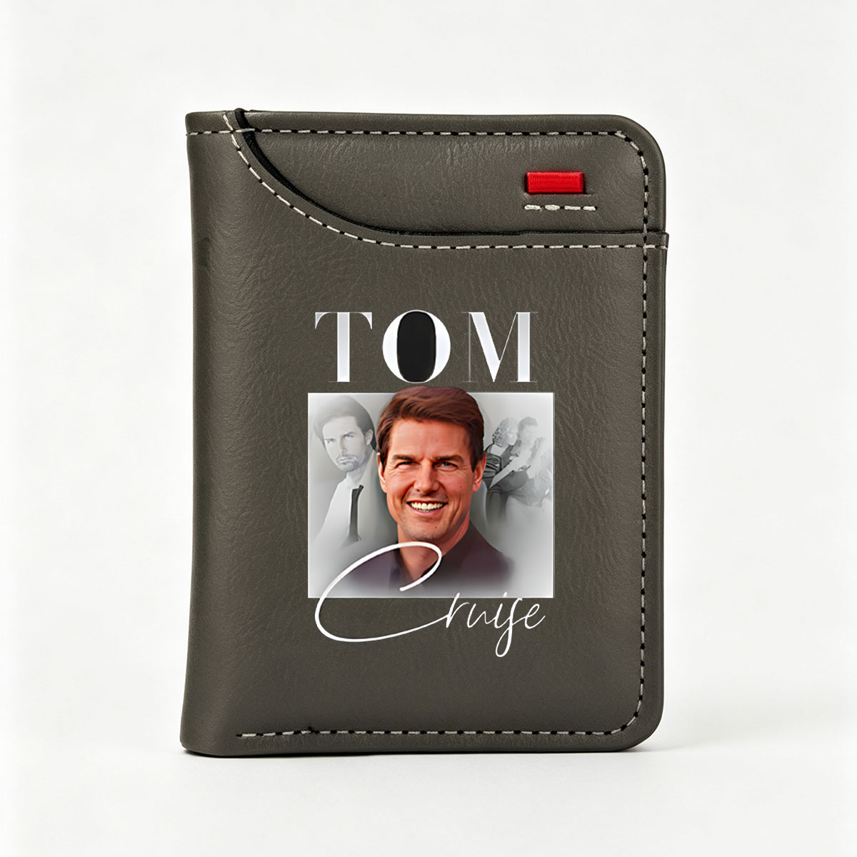 Tom Cruise: Hollywood Icon and Action Star - Vertical Style Wallet