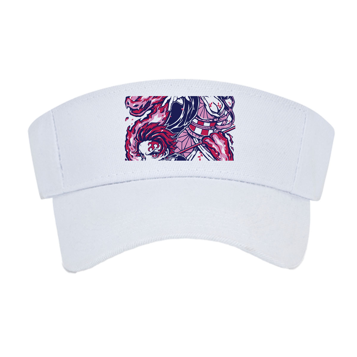 Demon Slayer: Nezuko and Tanjiro with Flame Dragon -  Visor cap