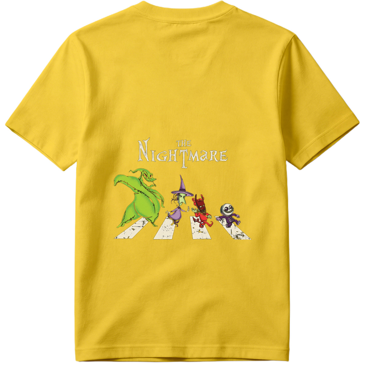 The Nightmare: Oogie Boogie, Witch, Devil, and Jack Skellington Crossing - Tee