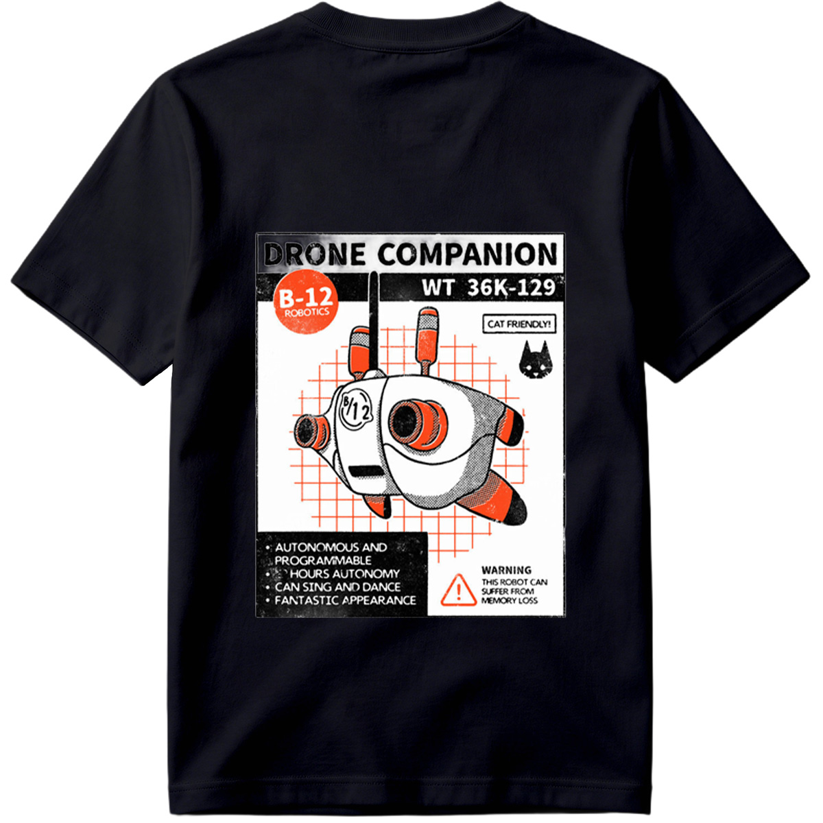 Drone Companion B-12 Robotics WT 36K-129 - Tee