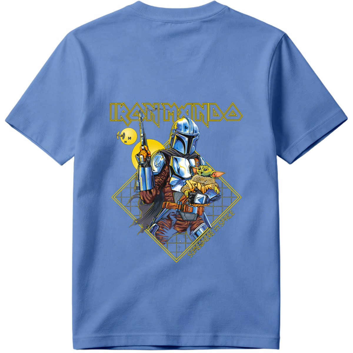 Iron Mando: The Mandalorian and Grogu in Space - Tee