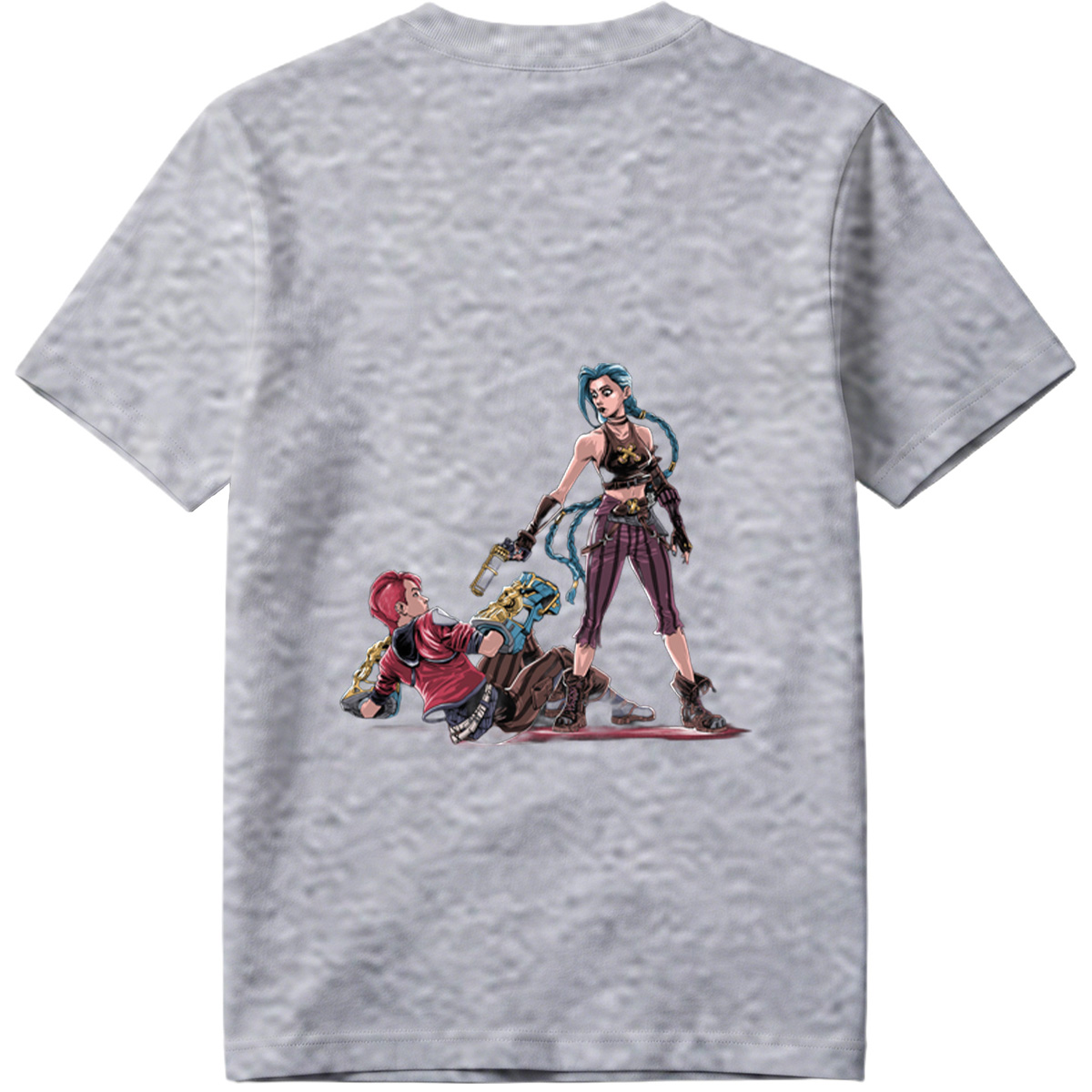 Jinx and Vi from League of Legends - Tee