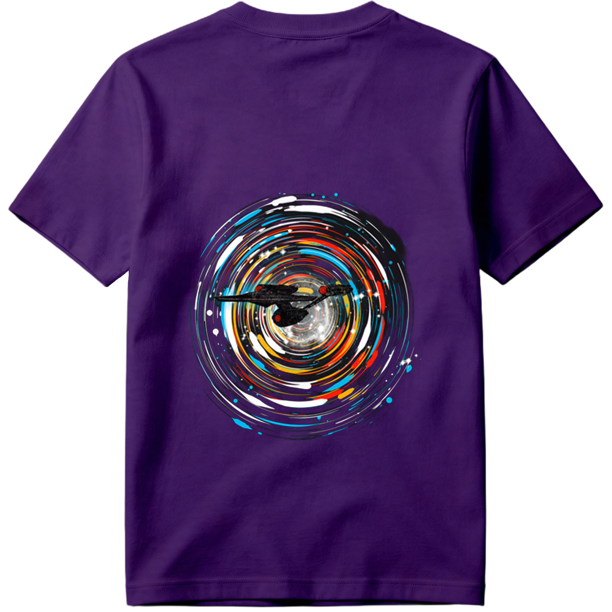Star Trek: Enterprise in Warp Space - Tee