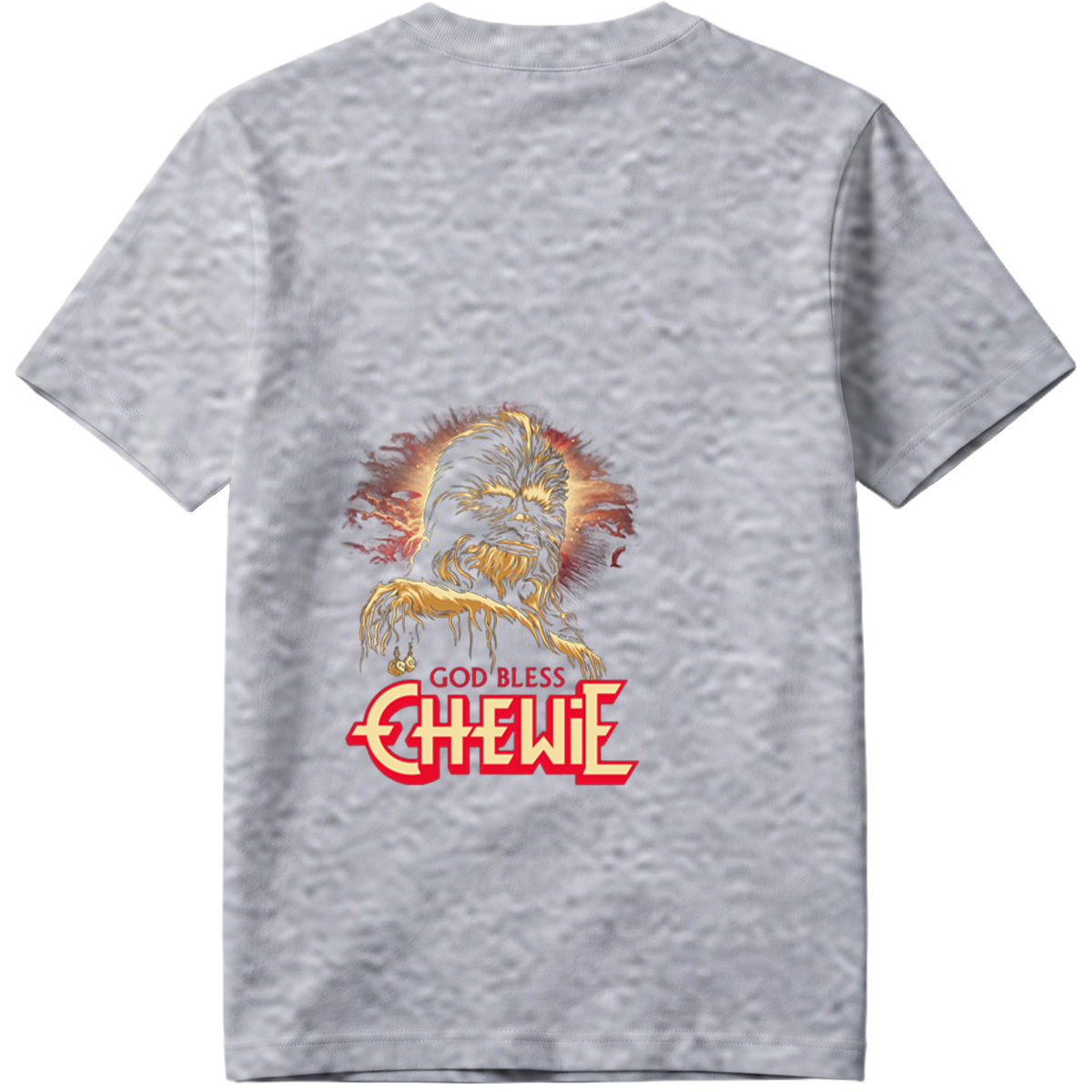 God Bless Chewie - Star Wars Character Art - Tee