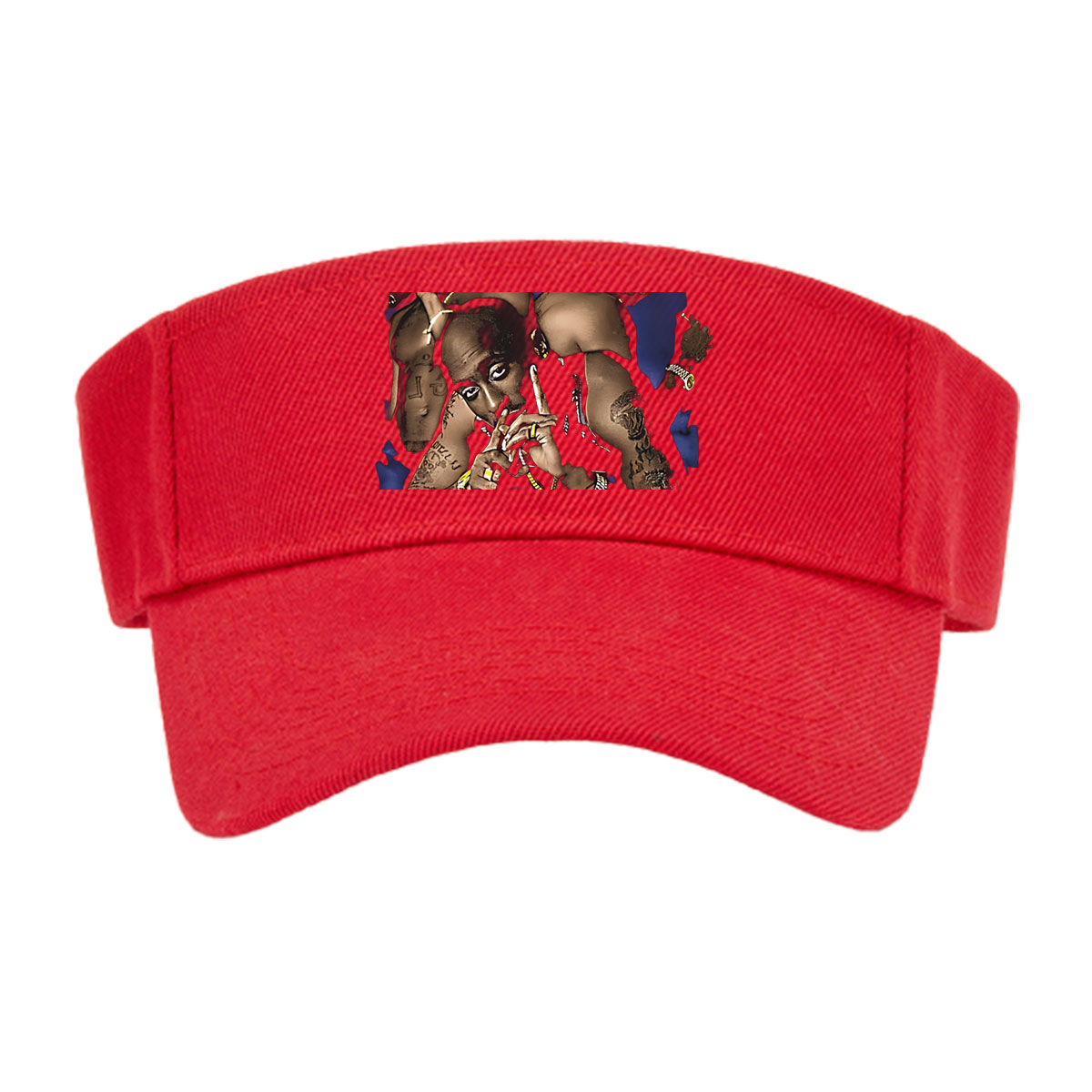 Tupac Shakur: Iconic Rapper and Cultural Legend -  Visor cap