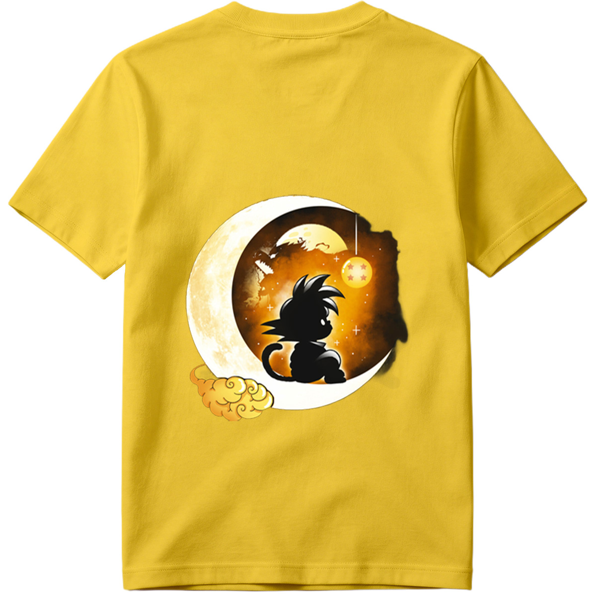 Dragon Ball: Goku and Moon with Dragon Ball - Tee