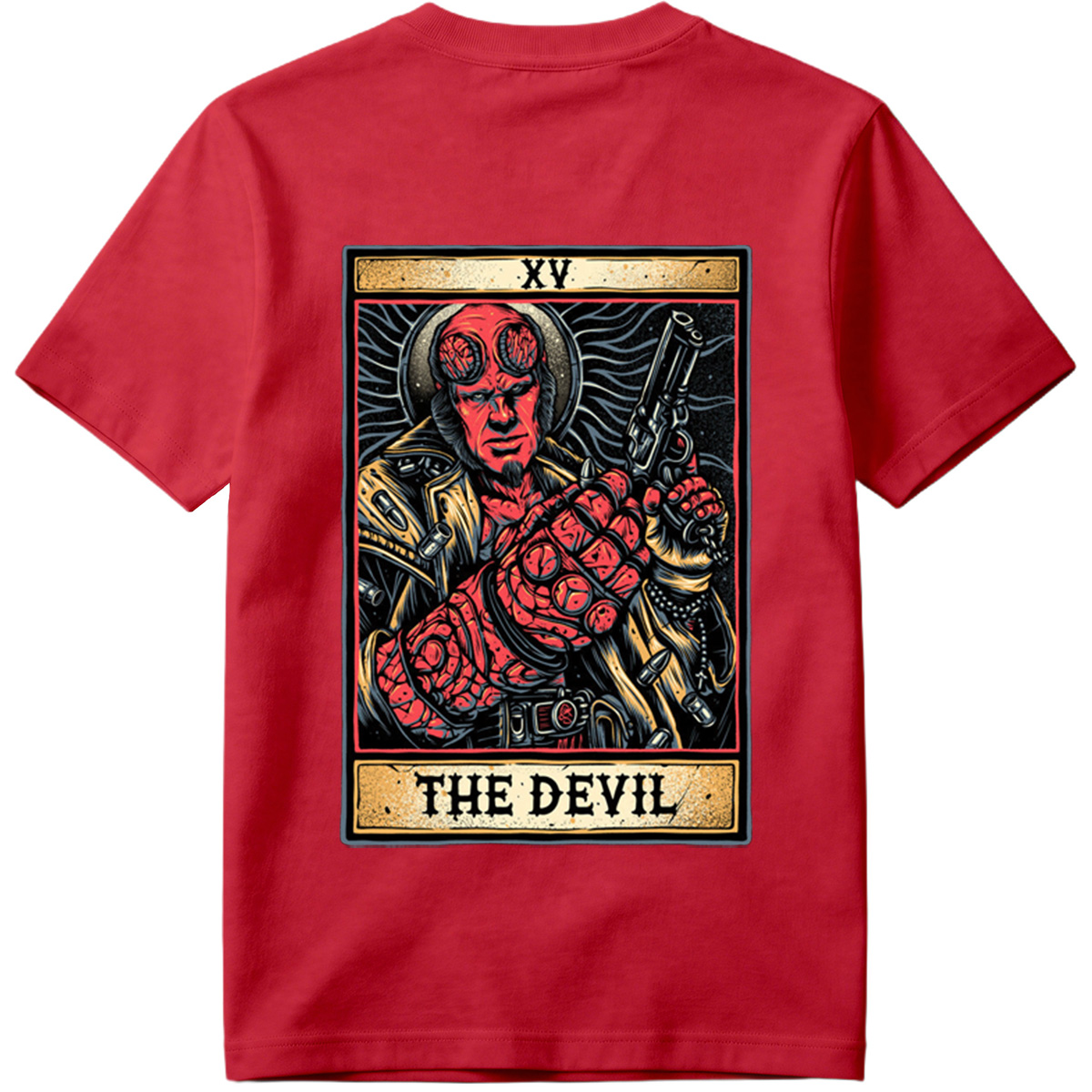 Deadpool as The Devil Tarot Card - Tee