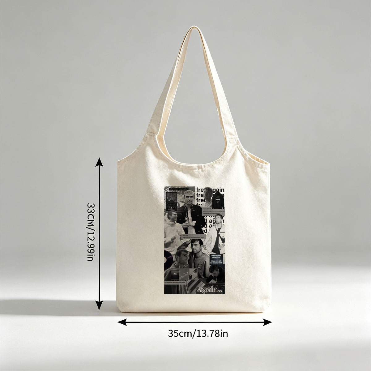Maluma in a Collage of Emotional Moments Featuring Lyrics and Music Themes - Canvas shoulder bags/