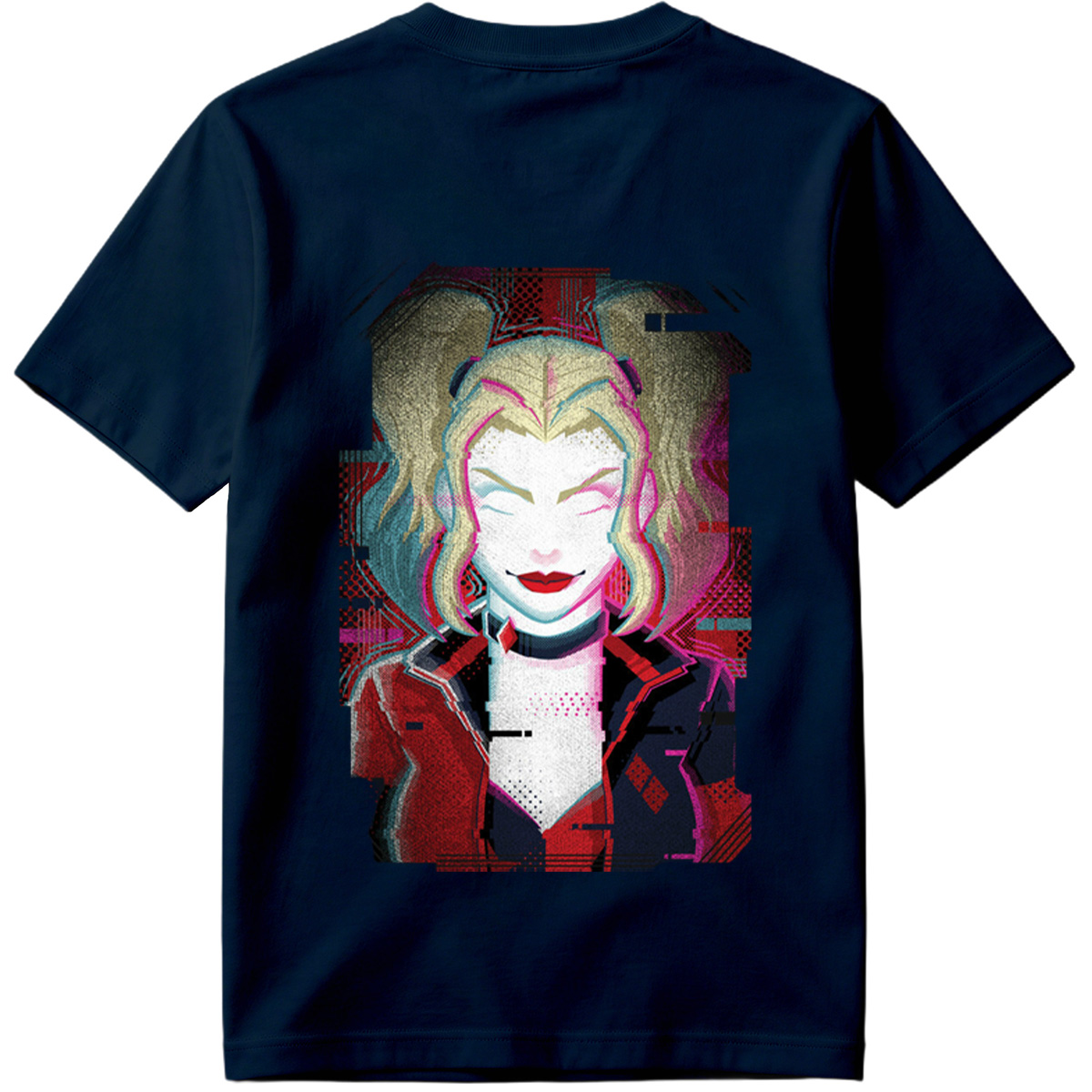 Harley Quinn: Glitch Portrait - Tee