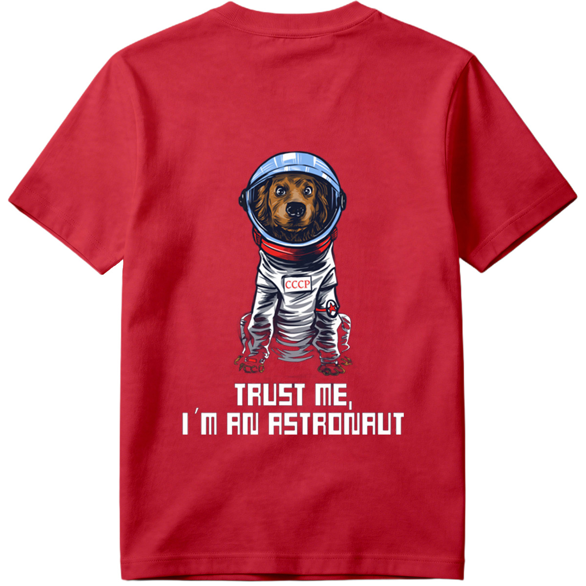 Cosmic Canine: CCCP Astronaut Dog - Tee