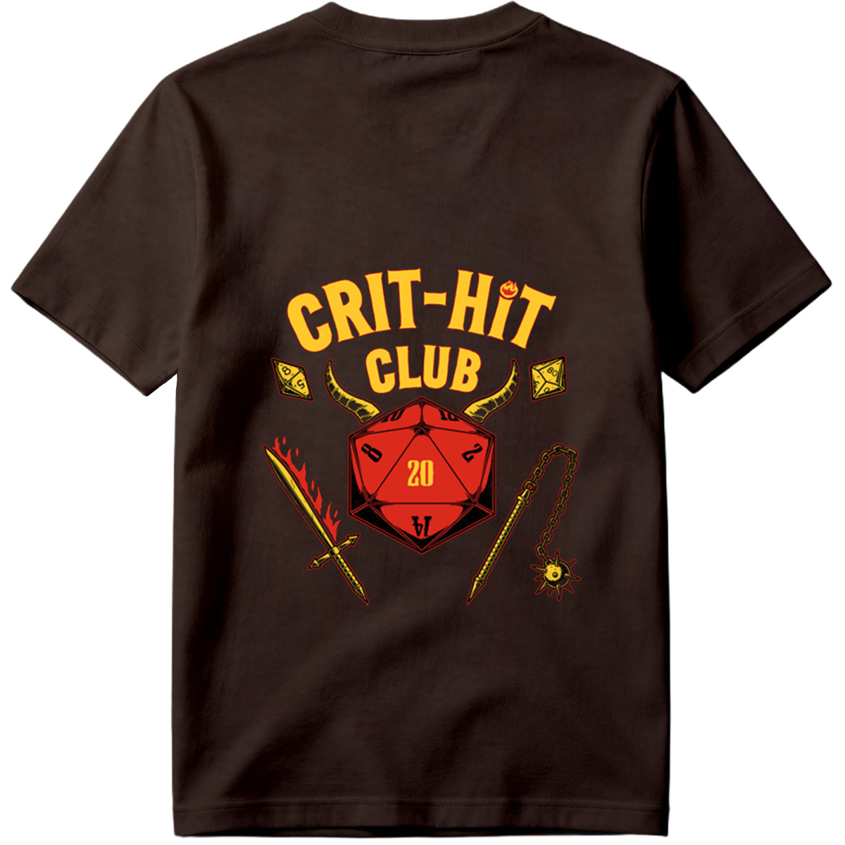 Crit-Hit Club: D&D Dice & Fantasy Gear - Tee