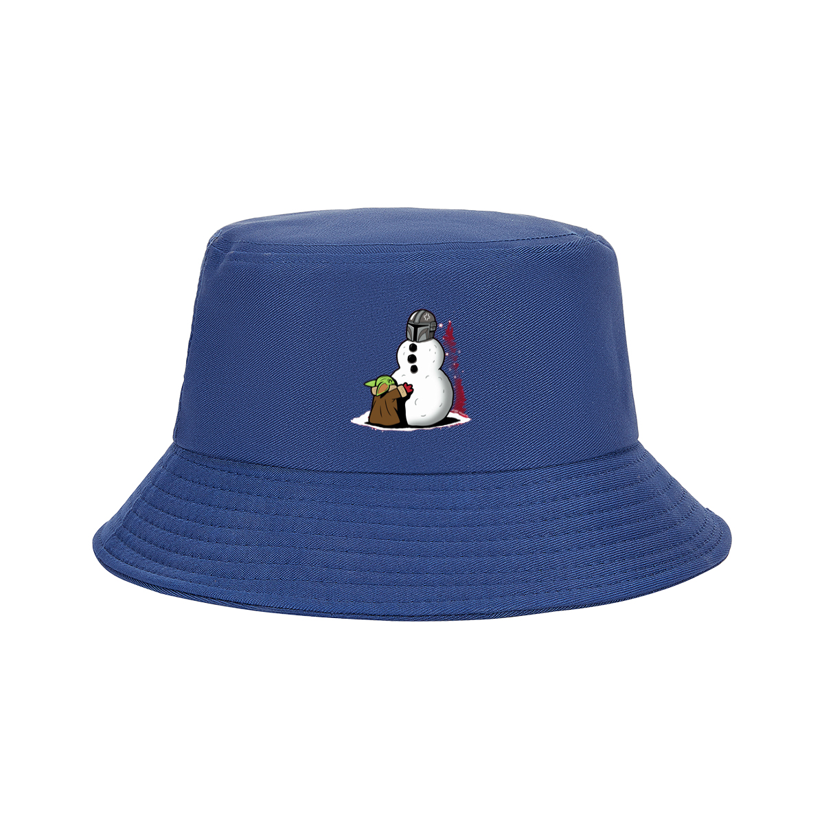 Mandalorian Snowman with Grogu - Fisherman's Hat