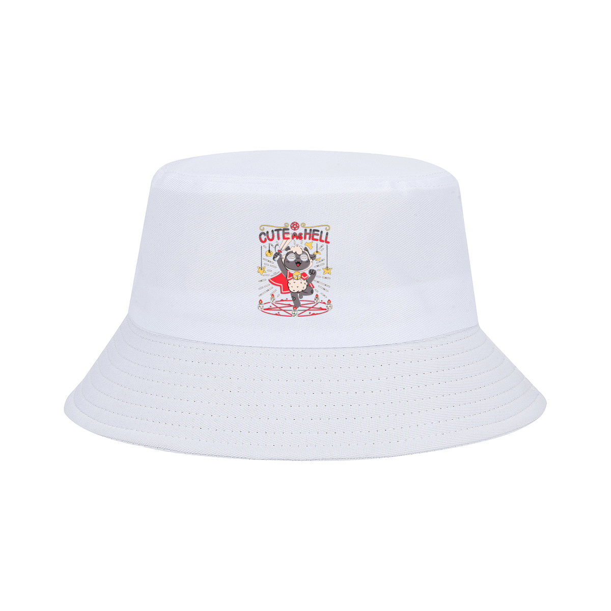 Cute as Hell: Devilish Sheep Character Design - Fisherman's Hat