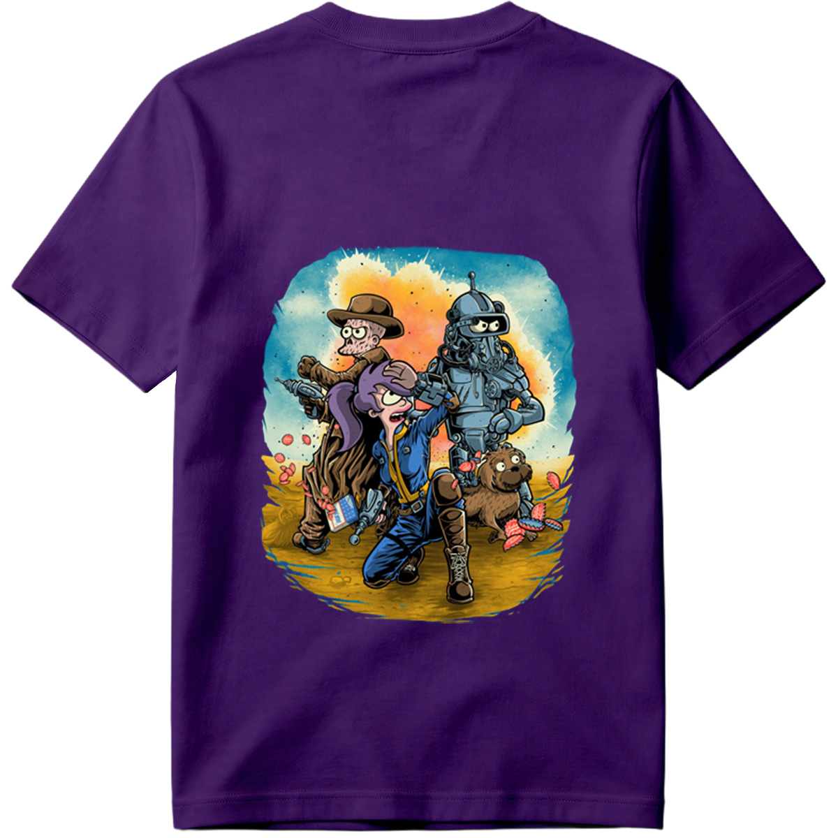 Futurama: Fry, Bender, and Leela Adventure - Tee