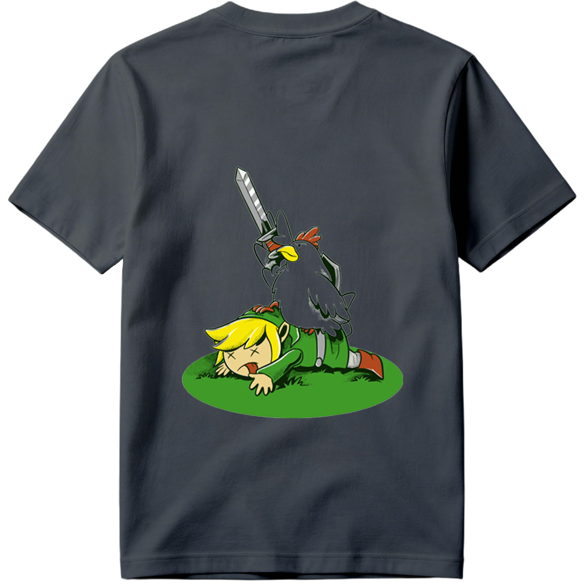 Link and Chicken Warrior - Tee