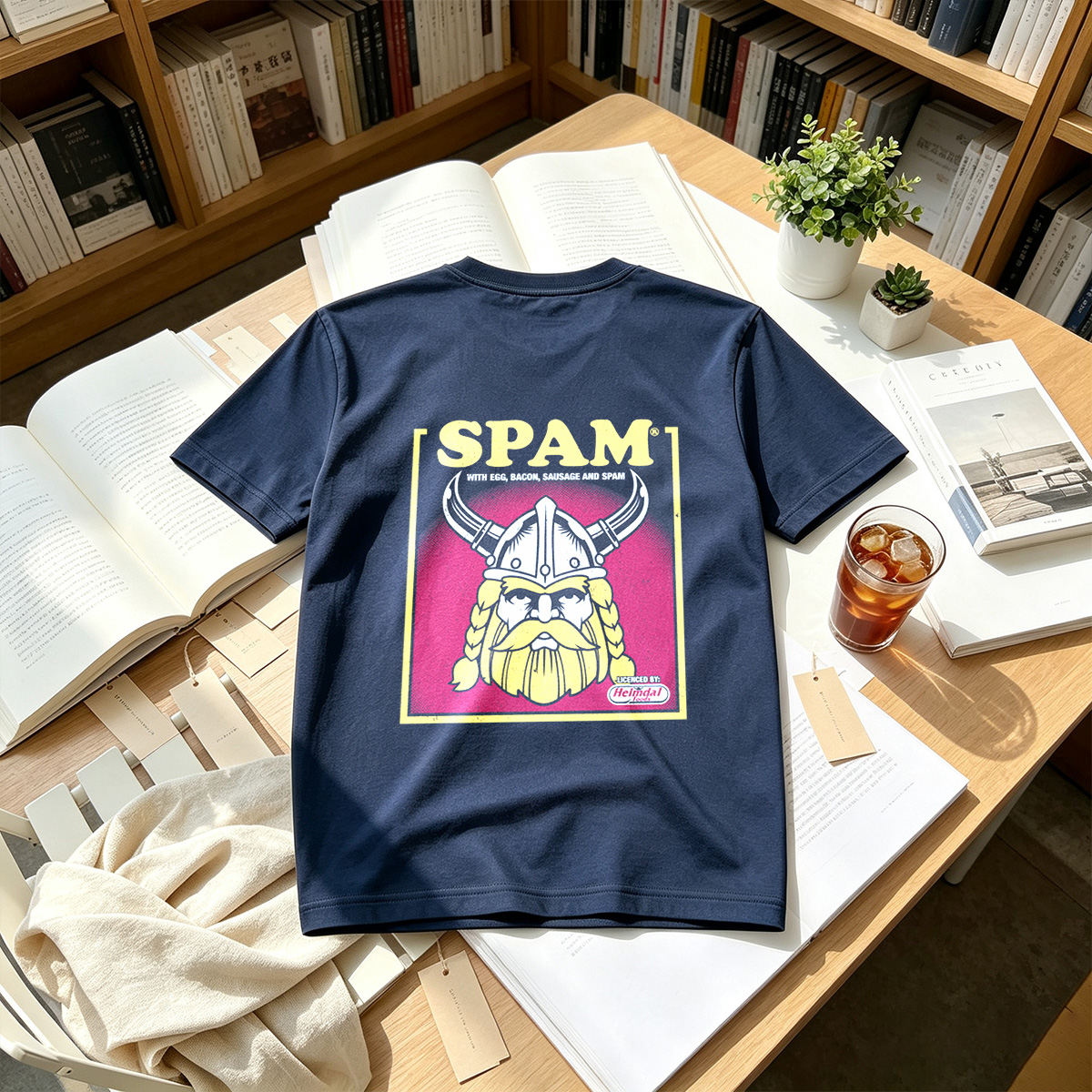SPAM Viking with Egg, Bacon, Sausage and SPAM - Tee