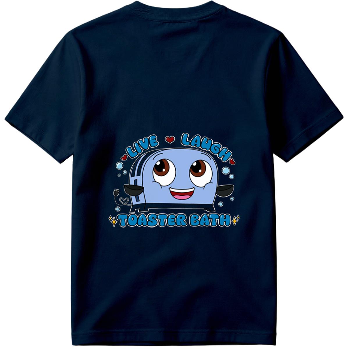 Live Laugh Toaster Bath - Tee