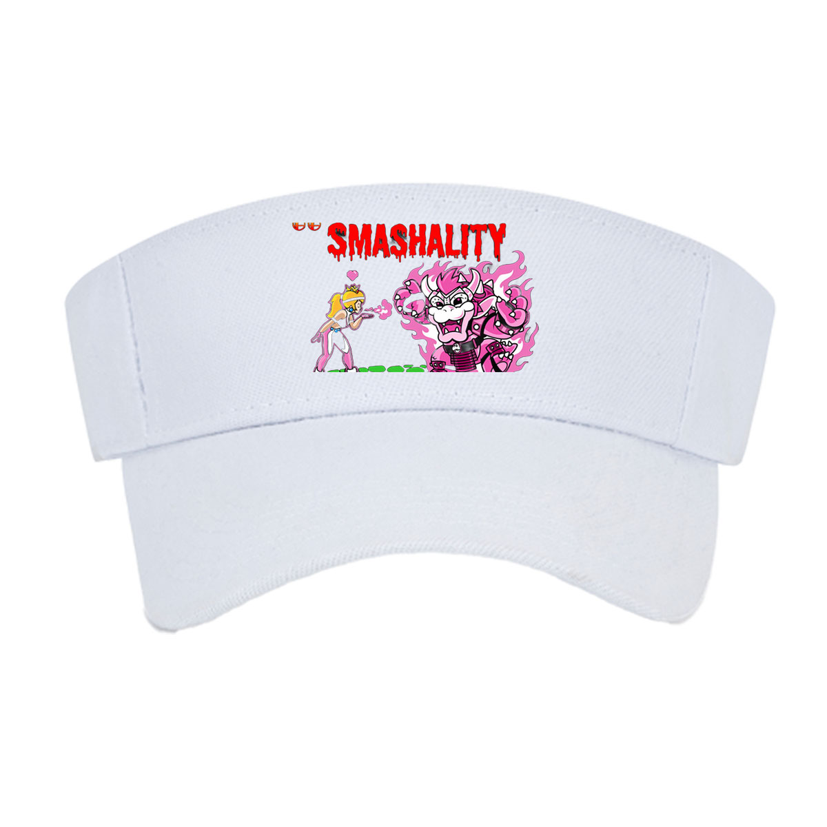 Peach Blade vs Koopa Kahn in Smashality Battle -  Visor cap