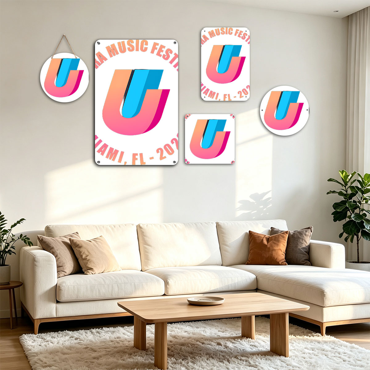 Ultra Music Festival Miami, FL - 2026 Logo - painting
