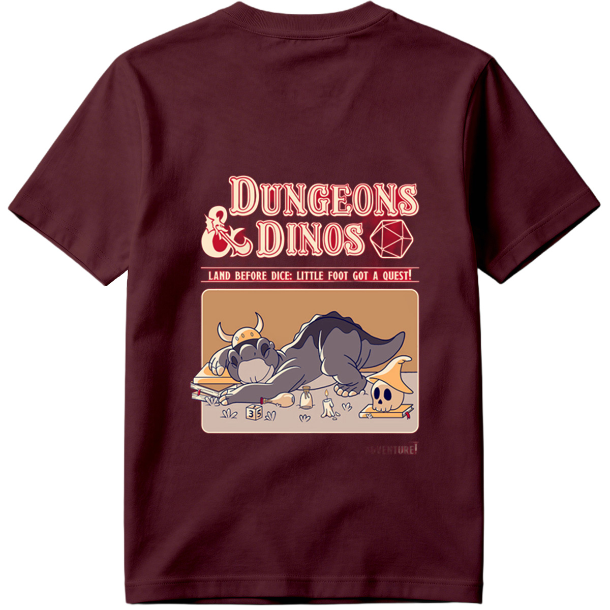 Dungeons & Dinos: Little Foot's Quest - Tee