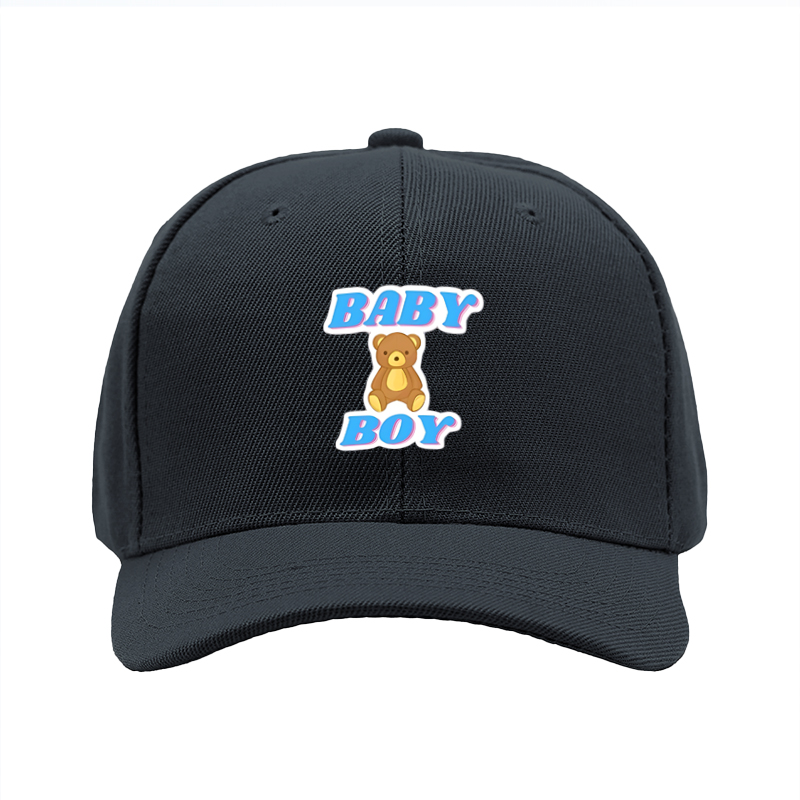 1pc New Baseball Cap Baby Boy Teddy Bear Print Unisex Adjustable Hat for Outdoor Activities Adults and Teens