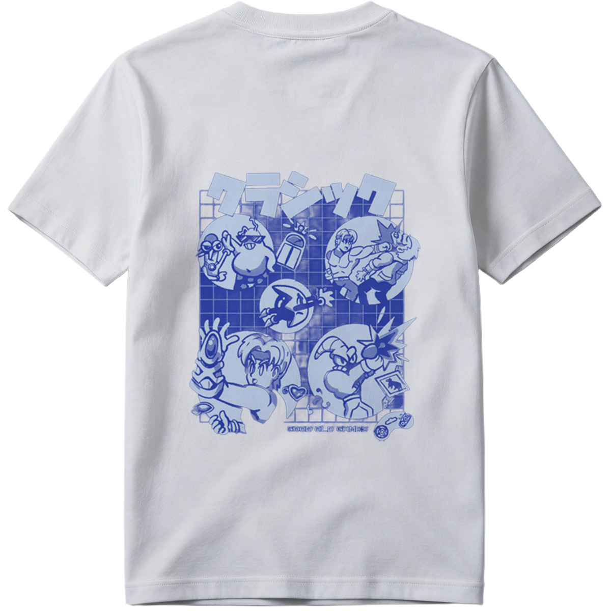 Classic Gaming Characters: Sonic, Knuckles, Tails, and Dr. Eggman - Tee