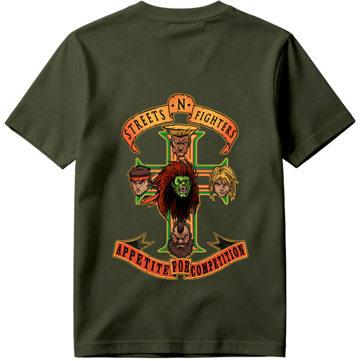 Streets N Fighters: Appetite for Competition - Tee